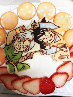 ドラゴンボール☆バースデーケーキ-レシピのメイン写真
