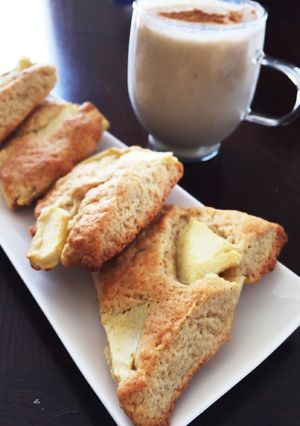 ヘルシーアップルシナモンスコーン-レシピのメイン写真