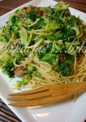 ツナそぼろとブロッコリーのパスタ-レシピのメイン写真