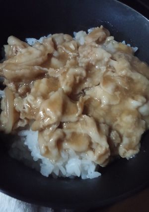 肉丼-レシピのメイン写真