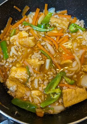 酢豚丼-レシピのメイン写真