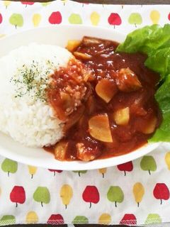 簡単トマトハヤシライス☆-レシピのメイン写真