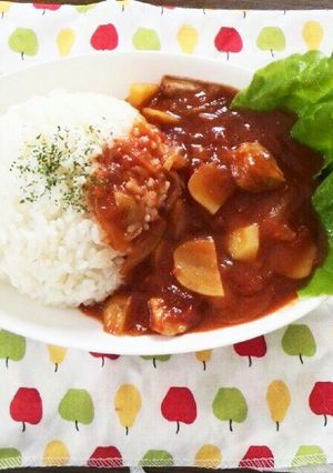 簡単トマトハヤシライス☆-レシピのメイン写真