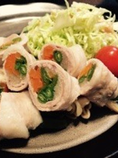 レンジで簡単!野菜の肉巻き♫-レシピのメイン写真