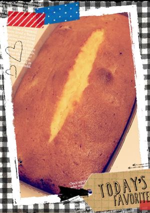 ♥外サクサク中ふんわりパウンドケーキ♥-レシピのメイン写真