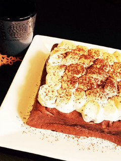 簡単ミスドのチョコラータ風ガトーショコラ-レシピのメイン写真