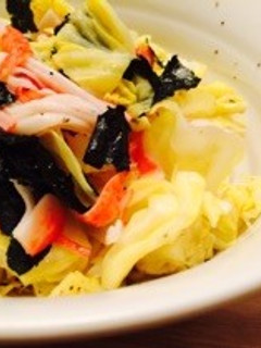 キャベチン♫すごく簡単な温野菜サラダ!-レシピのメイン写真