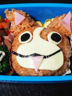 妖怪ウォッチ☆キャラ弁ジバニャン-レシピのメイン写真