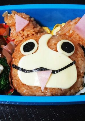 妖怪ウォッチ☆キャラ弁ジバニャン-レシピのメイン写真