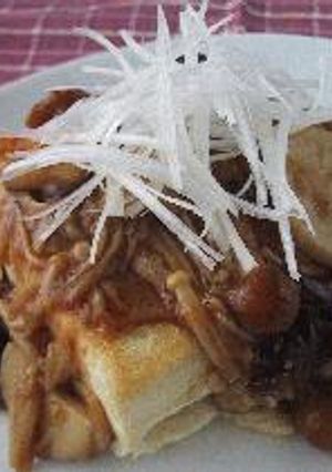 豆腐ステーキきのこあんかけ-レシピのメイン写真