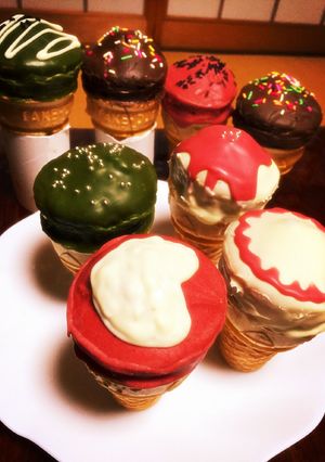 アイス風カップケーキ-レシピのメイン写真