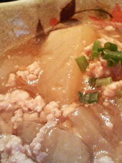 寒い日にはとろ~り★大根の鶏そぼろあん煮-レシピのメイン写真