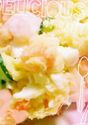 簡単❇レンジで美味しい♡ポテトサラダ♪-レシピのメイン写真