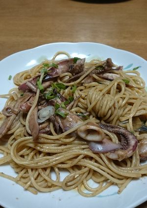 イカわたパスタ♪-レシピのメイン写真