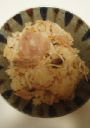 ★豚肉ときのこの炊き込みご飯★-レシピのメイン写真