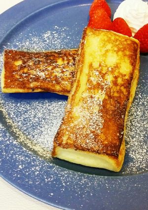 外カリッ♪中プルプル♪フレンチトースト-レシピのメイン写真