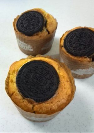 天ぷら粉でオレオカップケーキ♡-レシピのメイン写真