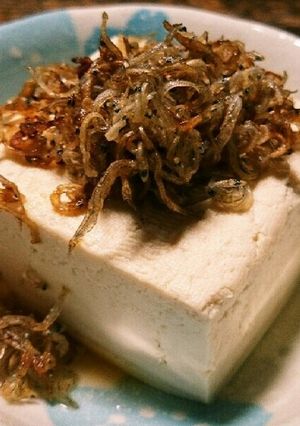 じゃこ乗せ冷奴-レシピのメイン写真