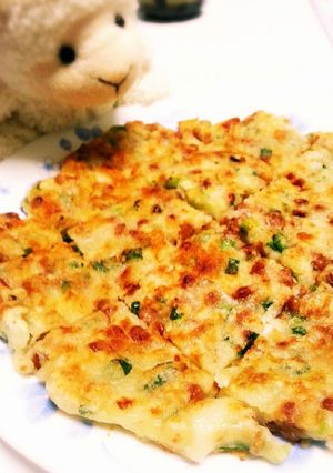 納豆だってお弁当に☆納豆とチーズのチヂミ-レシピのメイン写真