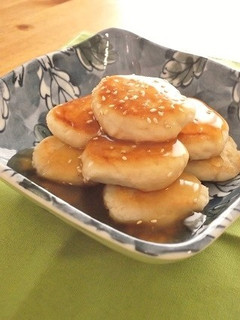 もっちり 餡かけおから鶏つくね-レシピのメイン写真