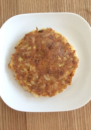 離乳食に！納豆と卵のお焼き♡-レシピのメイン写真
