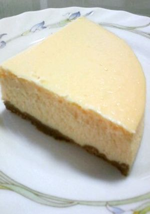 ねっとりしっとりニューヨークチーズケーキ-レシピのメイン写真
