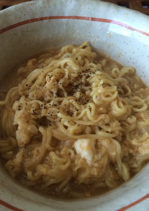餅入り味噌ラーメン-レシピのメイン写真