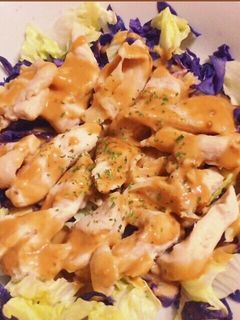 シリコンスチーマーで蒸し鶏味噌マヨソース-レシピのメイン写真