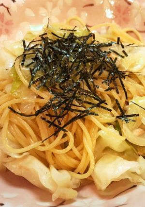 ツナとキャベツの簡単和風パスタ*-レシピのメイン写真