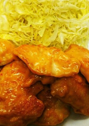 市販のソースで作る鶏ムネ肉のとりマヨ-レシピのメイン写真