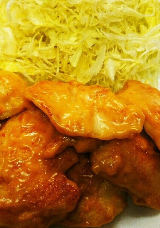 市販のソースで作る鶏ムネ肉のとりマヨ-レシピのメイン写真
