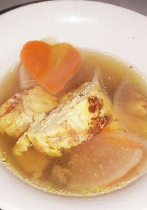 ♡簡単お雑煮玉子焼きいり♡-レシピのメイン写真