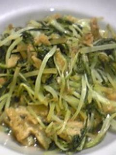 あっという間に一品♪水菜の炒め煮-レシピのメイン写真