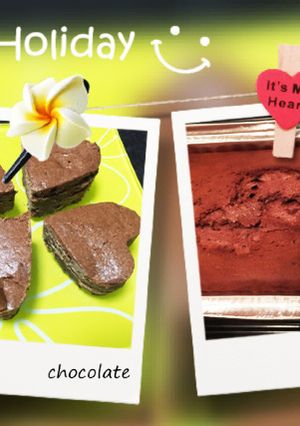 簡単！しっとり濃厚チョコケーキ♡-レシピのメイン写真