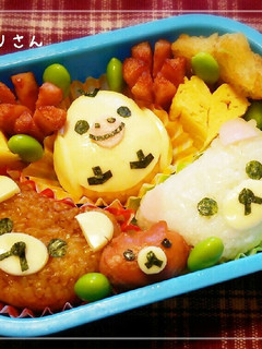 簡単キャラ弁☆リラックマ・キイロイトリ☆-レシピのメイン写真