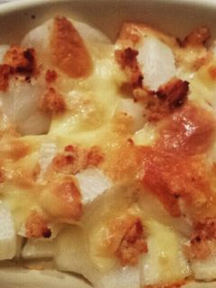 明太子と山芋ともちのチーズ焼き-レシピのメイン写真