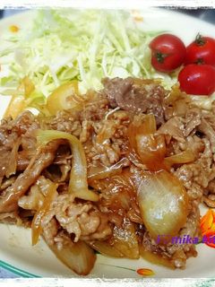 生姜焼き-レシピのメイン写真