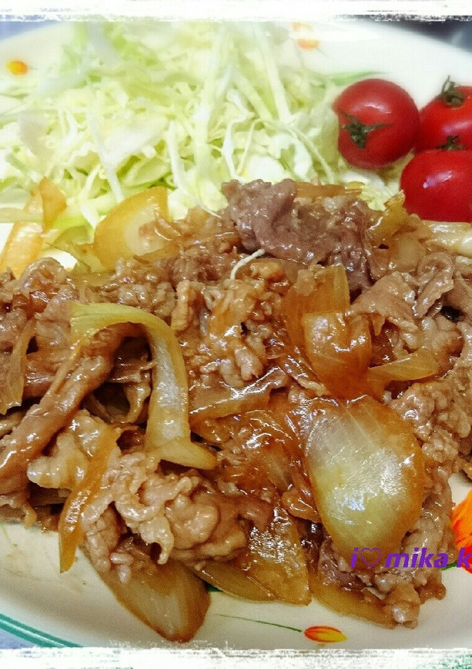 生姜焼き-レシピのメイン写真