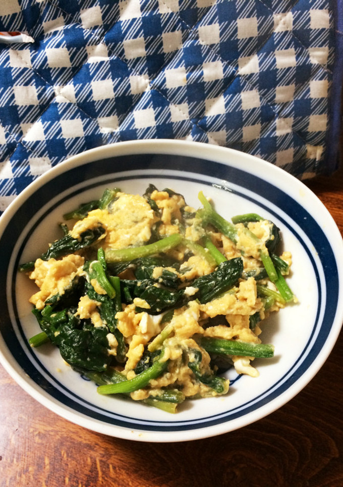 簡単！！お弁当にも☆ほうれん草の卵とじ-レシピのメイン写真