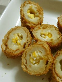 玉子の入ったちくわフライ-レシピのメイン写真