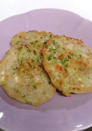 離乳食9カ月～☆卵なしお好み焼き-レシピのメイン写真