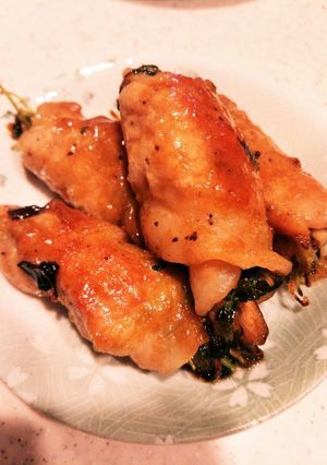 《時短！簡単！》まいたけと豆苗の肉巻き☆-レシピのメイン写真