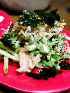水菜のサラダ-レシピのメイン写真