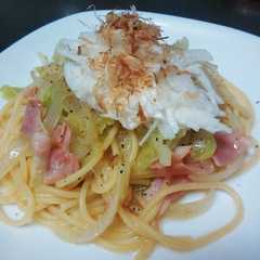 キャベツとベーコンのパスタ♪-レシピのメイン写真