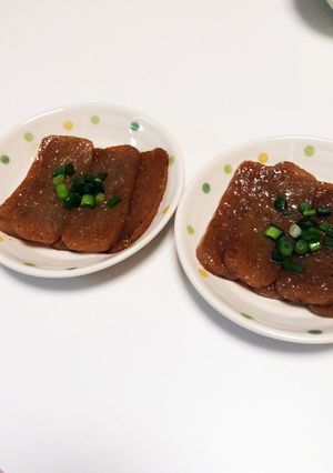 簡単蒟蒻ステーキ にんにく醤油-レシピのメイン写真