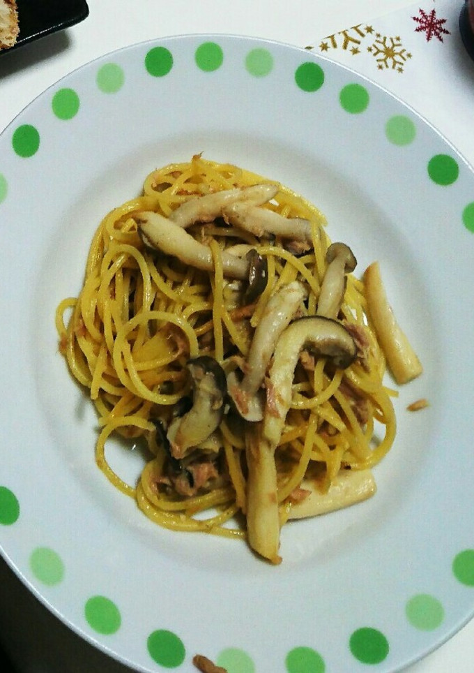簡単!!10分 しめじの和風パスタ-レシピのメイン写真