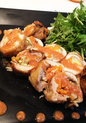 ☆アジアスパイス香る！グリルチキンロール-レシピのメイン写真