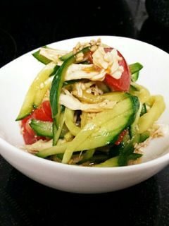 ささみの中華サラダ-レシピのメイン写真