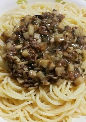 和風ミートスパ-レシピのメイン写真