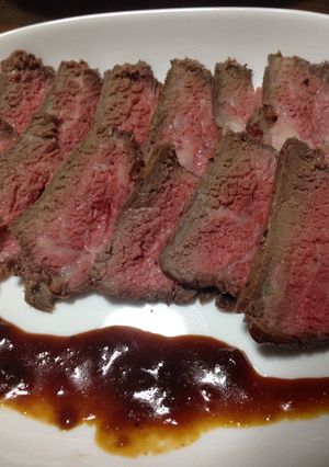 ホットプレートで作る簡単ローストビーフ-レシピのメイン写真